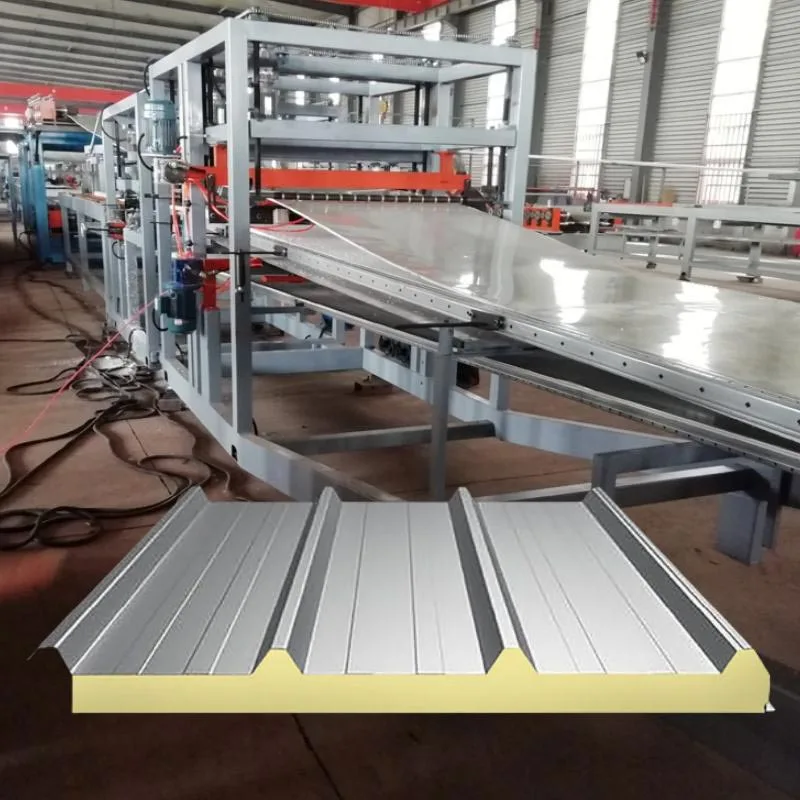 „Rockwool“ sumuštinių plokščių mašina